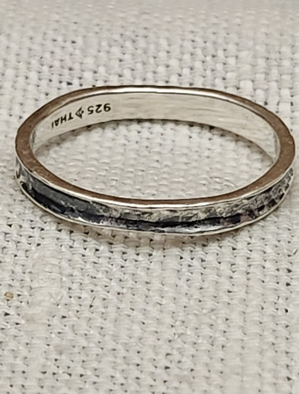Silpada Sterling Silver Textured Stackable Ring